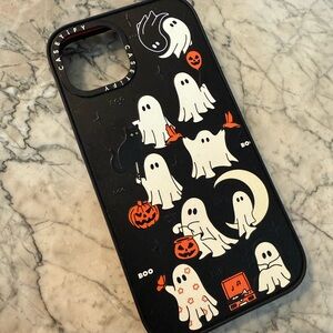 Casetify Halloween Ghosts Black Phone Case